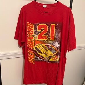 Red Graphic NASCAR Tee